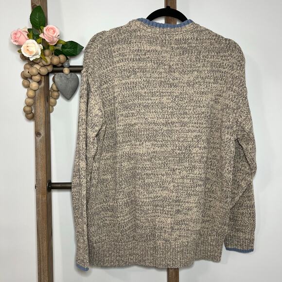 BDG Long‎ Sleeve Crew Neck Marbled Sweater Size Medium - Picture 5 of 7